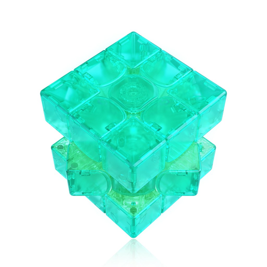Picture of: GAN  Maglev, Cheering Peacock Cube x Magnetic Speed Cube Gans