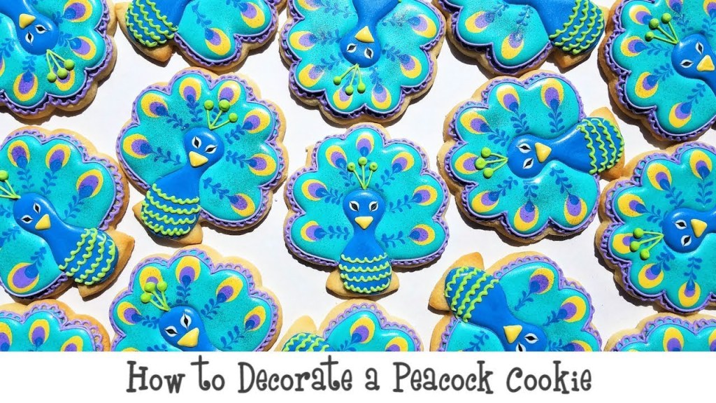 Picture of: How to Decorate a Peacock – The Flour Box