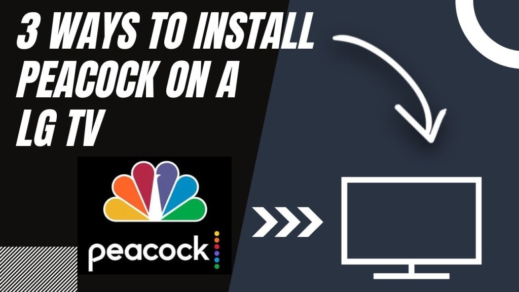 Picture of: How to Install Peacock on ANY LG TV ( Different Ways)