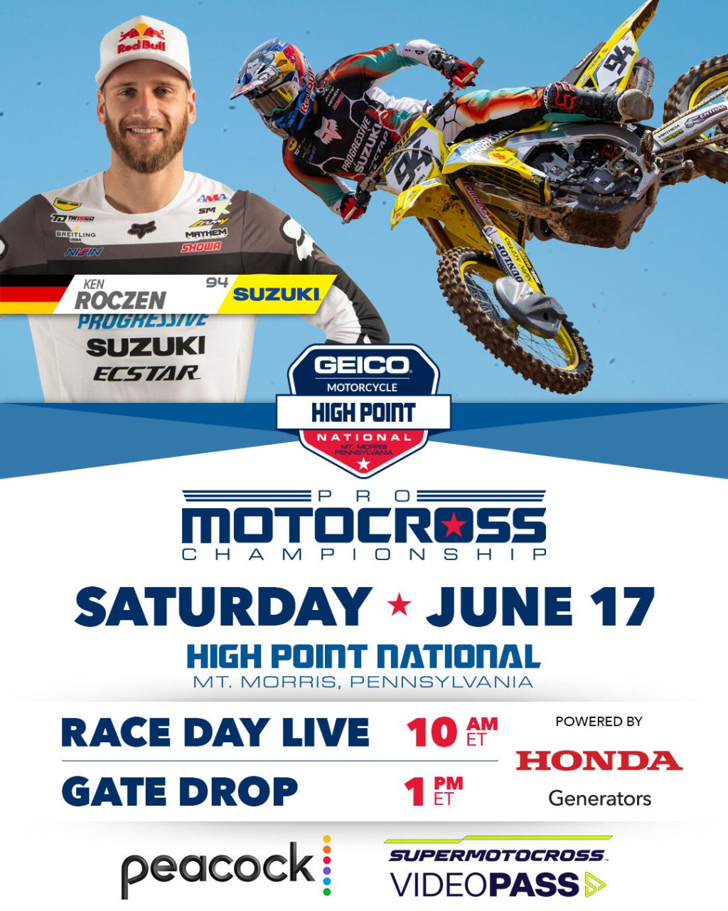 Picture of: How To Watch: GEICO Motorcycle High Point National – Pro Motocross