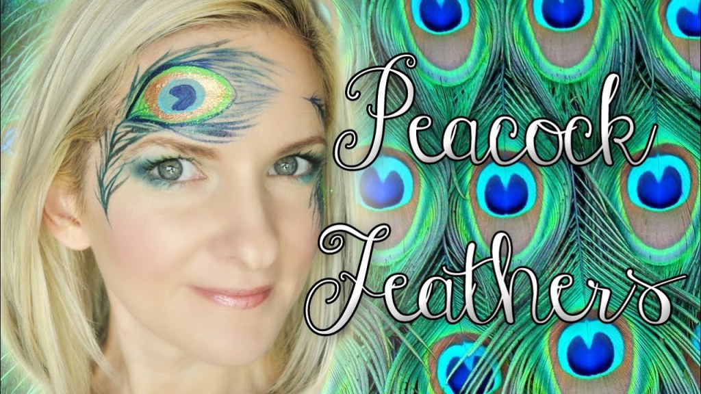 Picture of: Peacock Feather Face Painting Tutorial