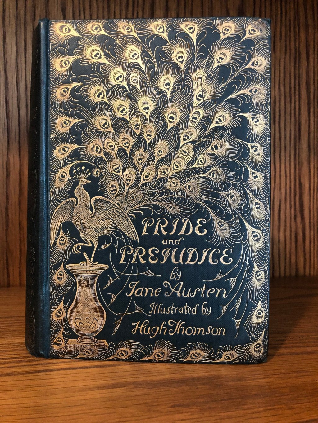 Picture of: Pride and Prejudice by Jane Austen  Peacock Edition – Etsy